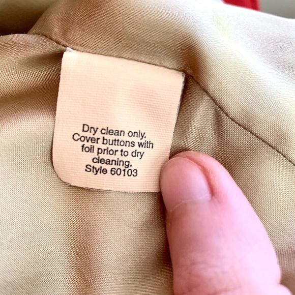 J. Crew Wool Blend Duffel Coat with Wooden Toggles (red/orange) - Picture 8 of 8